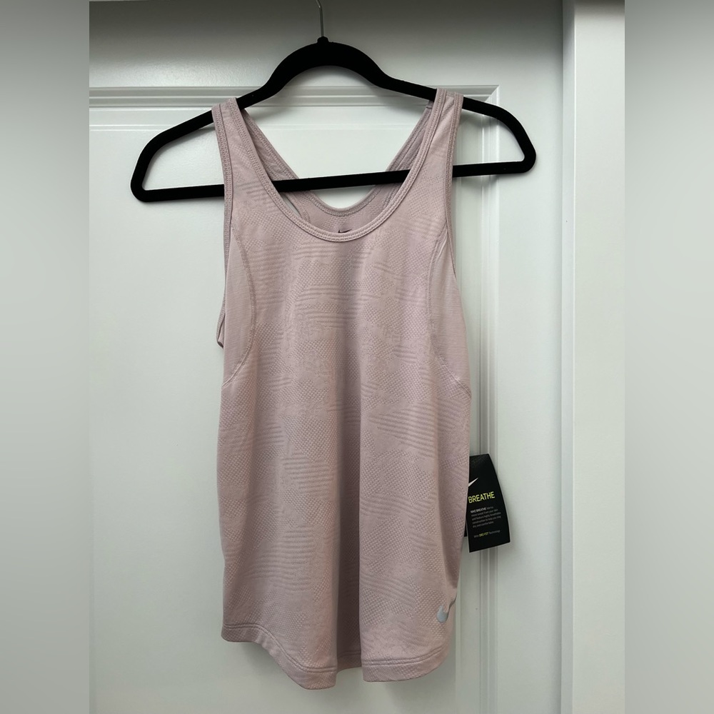 NWT Nike Racerback Tank, Pink, S
